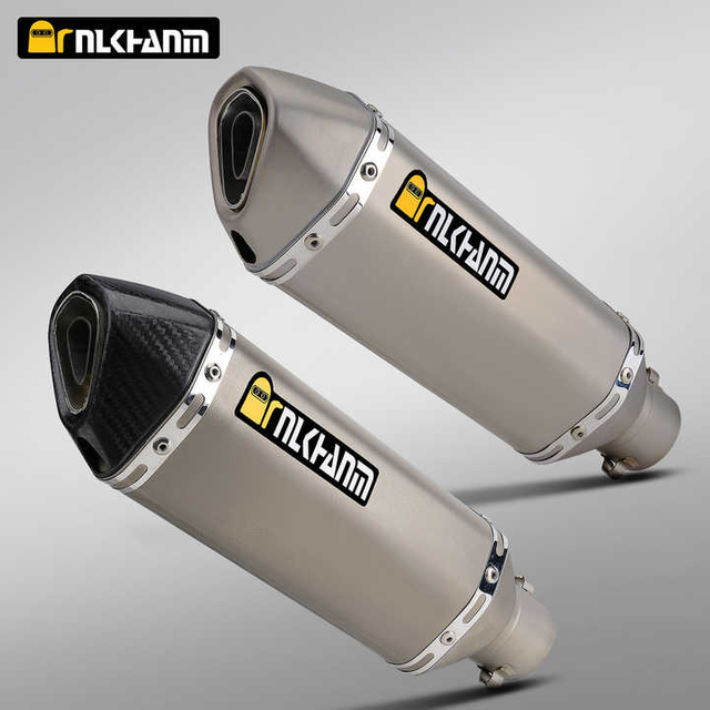 51mm Universal Titanium Alloy Exhaust System Modification for AK Motorcycles New DB Killer Included; for Models MT03 R3 ZX4R