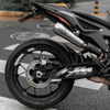 KTM790 2018-2023 Motorcycle Exhaust Modification Link Pipe with Arrow Muffler Stainless Steel & Carbon Fiber Box Packing