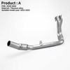 Kove 800X Adventure RALLY Pro 2023-24 Titanium Alloy Motorcycle Exhaust Escape New Front Link Pipe Fit Original Muffler