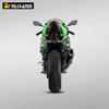 Yoshimura AT2 Mid Link Exhaust System Modification for Kawasa ZX-6R Motorcycle New 51mm Stainless Steel Alloy Aluminium