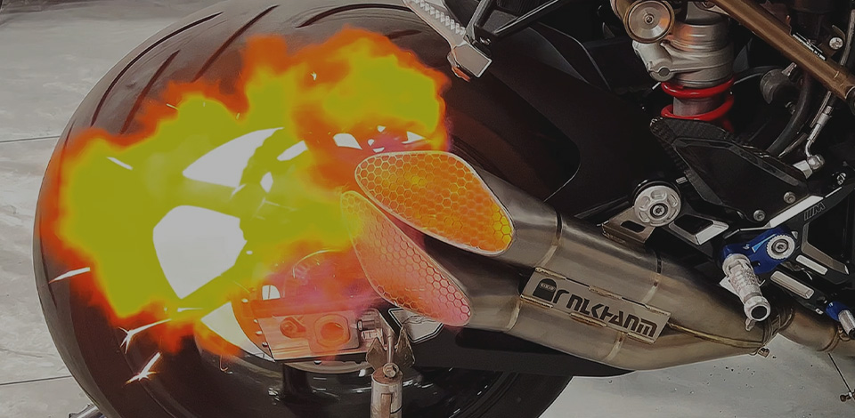 motorcycle exhaust manifold