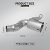 New for DUKE 390 Adventure 250 Adventure 250 390 ADV DUKE 2020-2023 Motorcycle Middle Link Exhaust Pipe