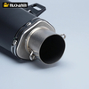 Universal 51mm Adapter Carbon Fiber AK Exhaust Muffler for GSXR150 R15 Duke200 Click CBR150R MT15 Gixxer150 250 RC200 CBR500R R3