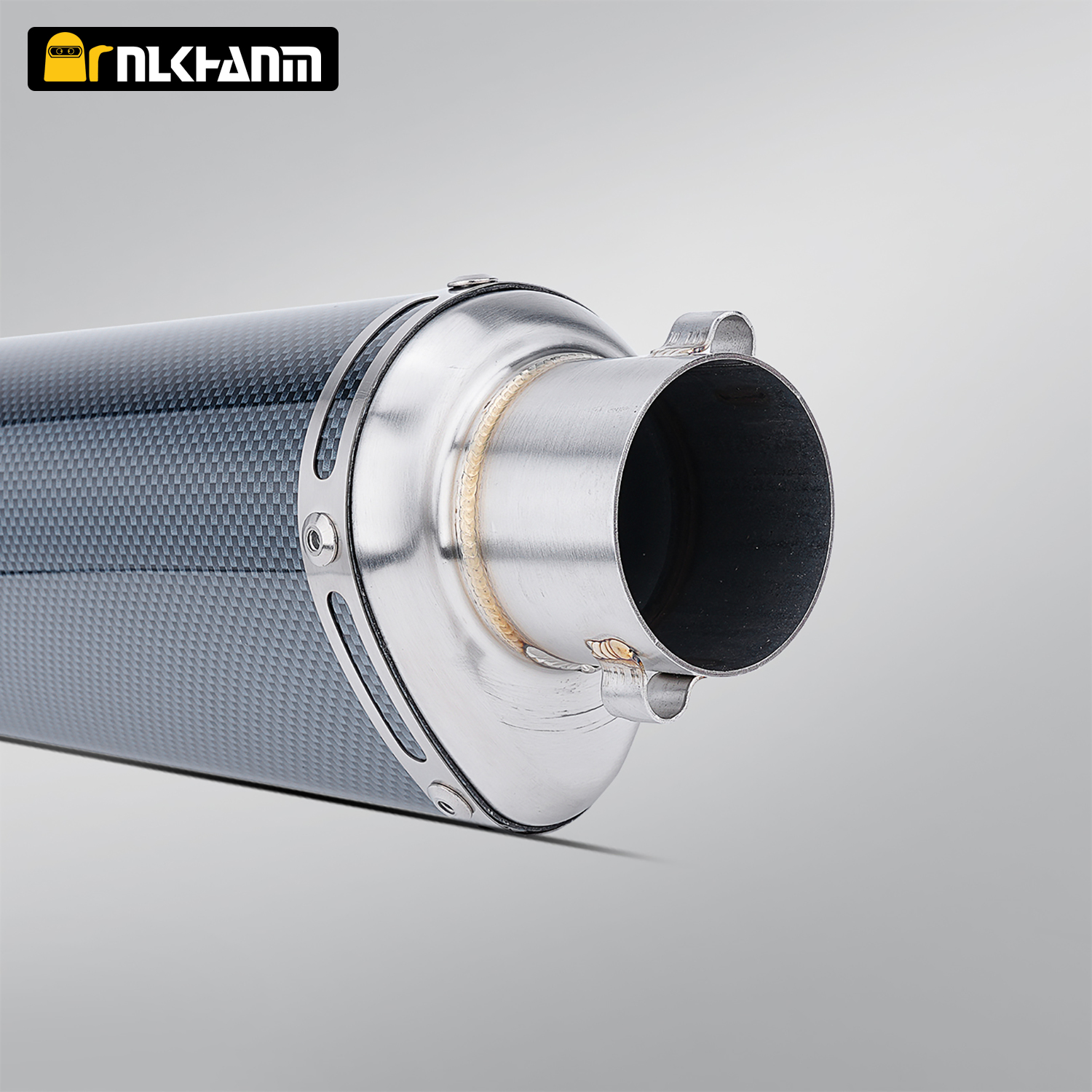 51mm Universal Motorcycle Exhaust Yoshimura 300Long Escape Muffler SV650 Z800 R1 CB650F CB1000R CBR250R F850 Z900 Ninja400 Steel