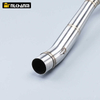 CBR250RR 2017-2023 Motorcycle Exhaust System Slip Escape with Original 51mm Muffler Carbon Fiber Front Link Pipe
