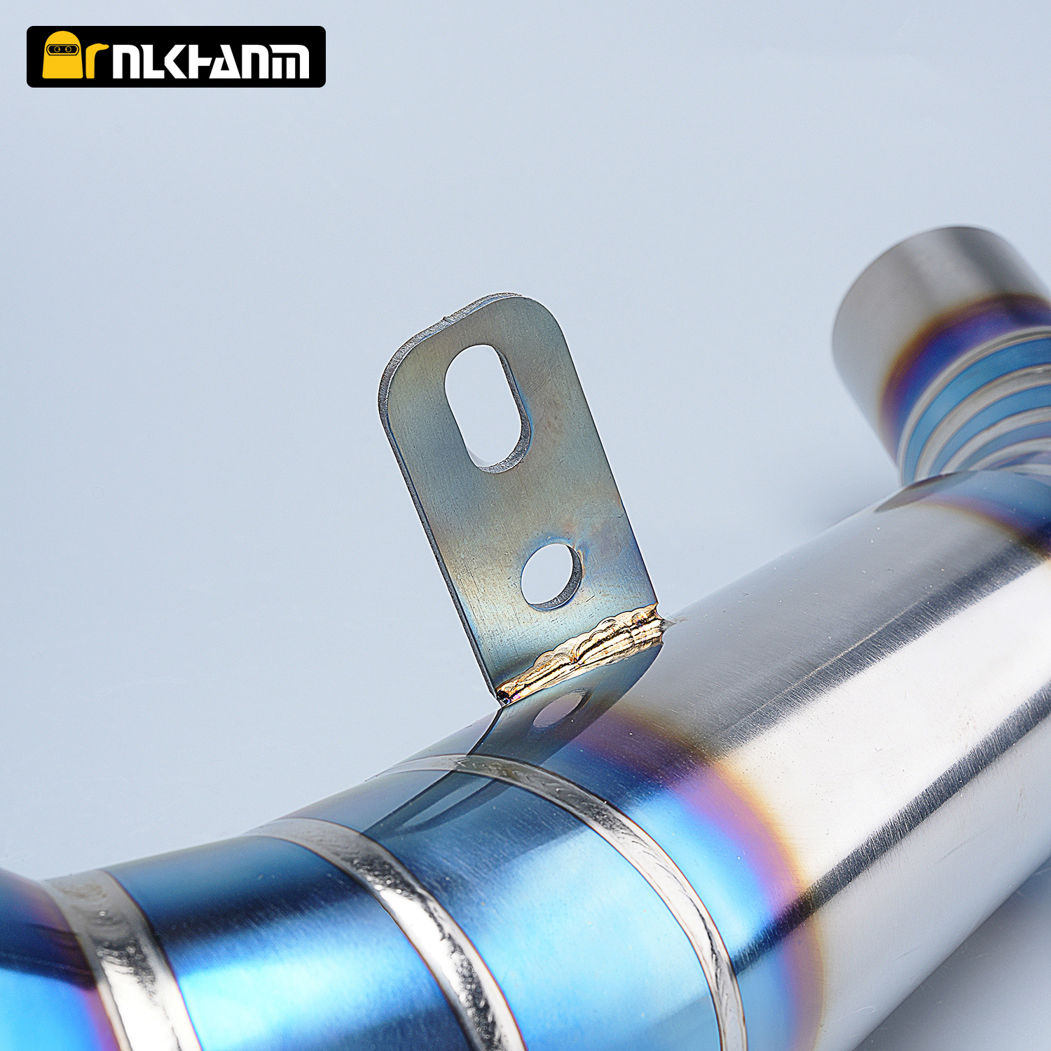 High Quality Custom Racing Performance Motorcycle Exhaust Muffler Original Location ZX6R 636 2009-2019 Made Carbon Stainless