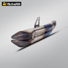 NlkHanm Titanium Honeycomb Forged Motorcycle Exhaust Kit slip on Line for Kawasaki ZX-4R ZX4R Zx4rr ZX25R Zx25rr