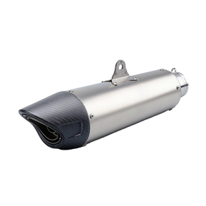 High Quality Carbon Off-Road Motorcycle Exhaust Muffler Modified ZARD ZX6R Z900 CBR600 GSX750 R6 New Condition Boxed Packaging