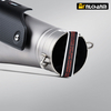 Performance V4 AK 60mm Titanium Alloy with Carbon Fiber Insulation Board Motorcycle Exhaust System Muffler for Performance V4