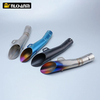 Evo GP Racing Motorcycle Exhaust Pipe Custom Size Carbon Stainless Steel Mufflers 51mm Adapter R6 R3 KRV KRV180 R15 PCX