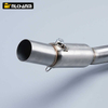 2019-2023 KYMCO AK550 550 Slip-On Exhaust System Stainless Steel Muffler with Front Link Header Pipe Modified for Motorcycle