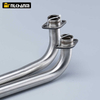 2019-2023 KYMCO AK550 550 Slip-On Exhaust System Stainless Steel Muffler with Front Link Header Pipe Modified for Motorcycle
