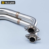 Kawasak Z400 Ninja400 2017-2023 Racing Line Exhaust System Full Motorcycle Original Position Steel Pipe Link Pipe New Condition