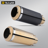 Universal 51mm Gold Exhaust Tail Pipe Muffler for Motorcycle Racing Pass-through Escape Accessories for Z400 DUKE390 R3 CB400F