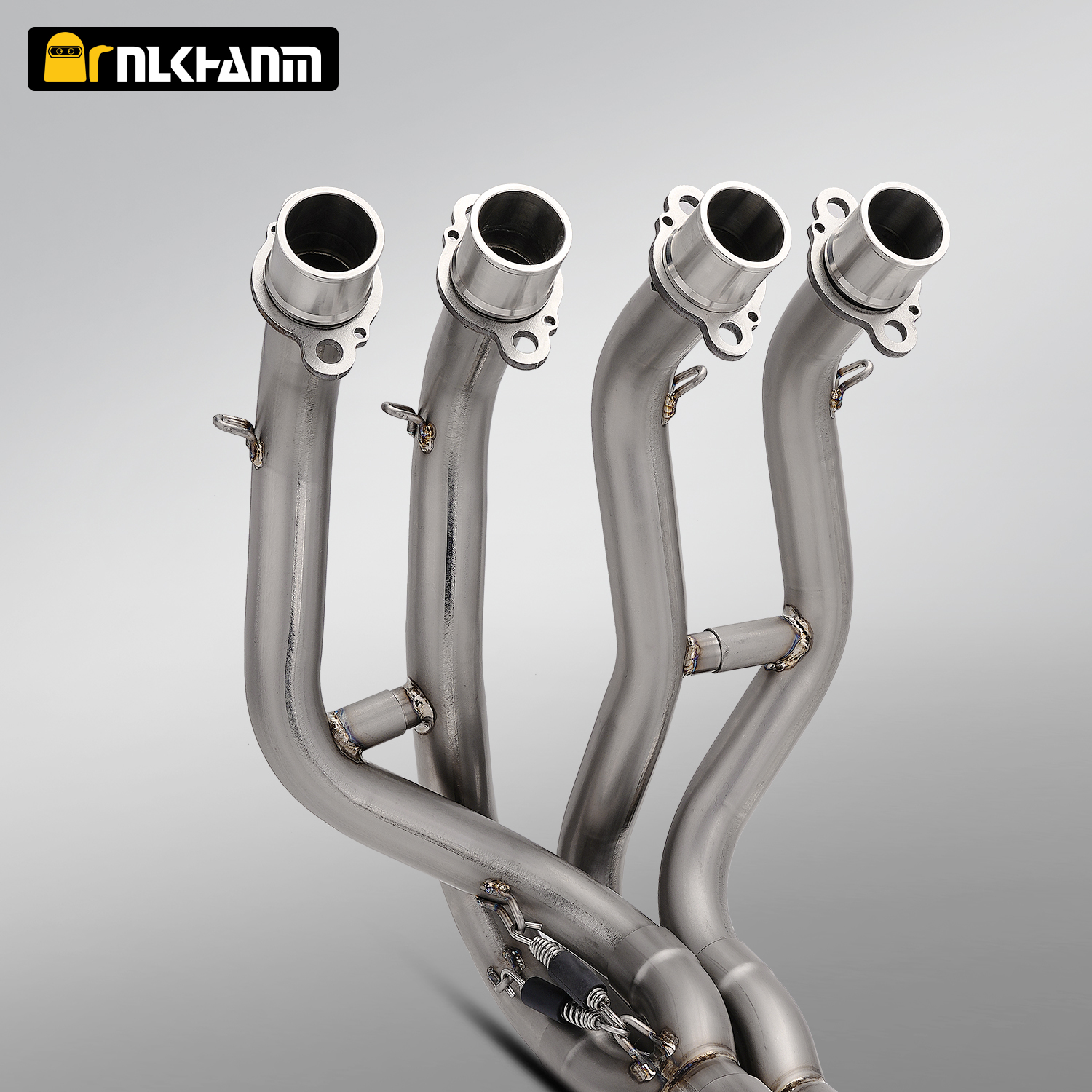 Kawasak ZX4R ZX-4R Custom Exhaust System Modified Titanium Alloy Front Section Stainless Steel Carbon Material Boxed Packaging