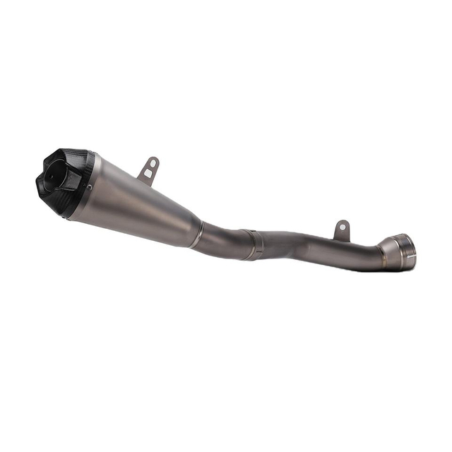 Integrated ARROW Muffler ZX10R Motorcycle Exhaust System New Mid Tail Carbon Tip with Modified Titanium Alloy Middle Link Pipe