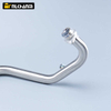 Benelli TNT250 BJ250 Original Muffler Stainless Steel Front Link Pipe Connection Carbon Exhaust Escape Carbon Fiber Motorcycle
