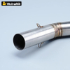 New Stainless Steel Slip-On Motorcycle Exhaust Muffler for S1000RR 2017-2020 & S1000R 2017-2019 Includes Middle Link Pipe
