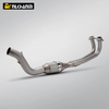 New Condition Stainless Steel Exhaust System for Yamaha Tmax530/560 Motorcycles Front Link Pipe Muffler Plastic Modification