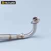 2012-2016 Kawasaki Z125 Front Slip-On Exhaust System 51mm Interface Stainless Steel Connect Carbon Motorcycle Muffler Modify New