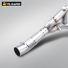 Full Exhaust System Modified Titanium Alloy Motorcycle Double Exit Muffler Slip on Front Pipe for S1000R 21-24 S1000RR 19-24