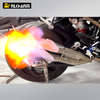 S1000RR NlkHanm Exhaust System Modification Full Section Titanium Alloy with Gemini Escape Muffler for S1000RR 2019-2024