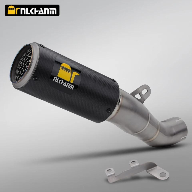 RSV4 High-Performance Full Titanium Alloy Carbon Fiber Modification RSV4 Motorcycle Exhaust System SC Motorcycle Fairing