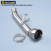 2015-2020 GSX-S 1000 Motorcycle Exhaust System Carbon Stainless Steel Middle Link Pipe Muffler New Condition
