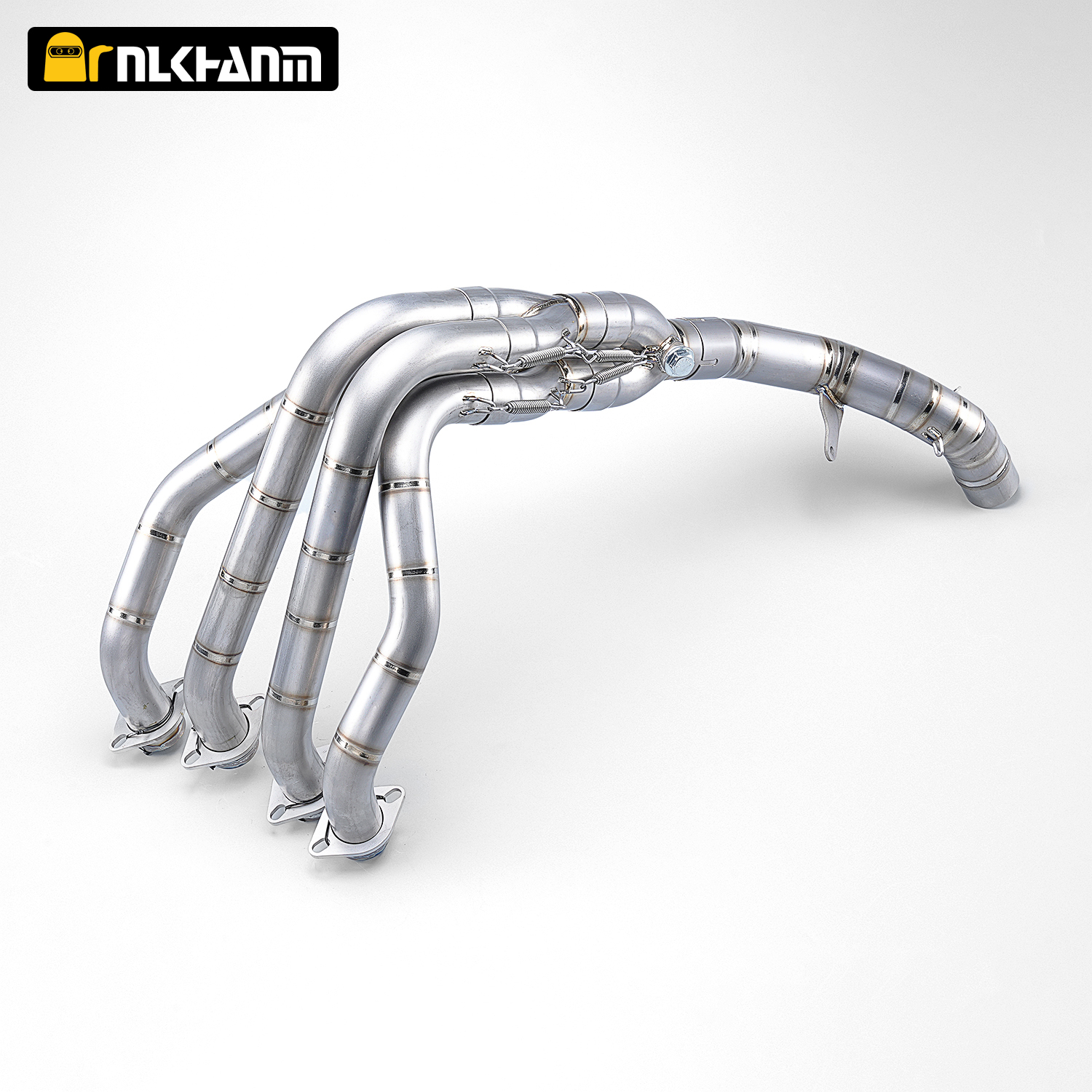 Kawasa Z1000 2010-21 Titanium Alloy System Escape Slip Tube 51mm Interface Front Link Pipe New Motorcycle Exhaust Optional Slip