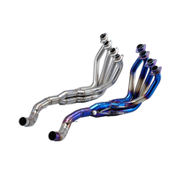 New 51mm Steel Slip-On Motorcycle Exhaust Escape Full System Muffler Header Front Link Pipe Compatible Z900 A2 35KW 70KW