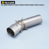 2009-2016 Motorcycle Exhaust System New Stainless Steel Mid Middle Link Pipe for F650GS F700GS F800GS F800R Carbon Material