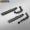 Benda Jinjila 450 Dual Outlet Heat Shield Stainless Steel Exhaust System Modification for Enhanced Performance New Condition