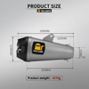 51mm Stainless Steel Carbon Fiber Motorcycle Exhaust System Modified Arrow Slip Escape Muffler for ZX4R ZX6R CBR650R R6