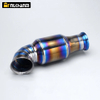 For KTM Duke 250 Duke 390 RC390 Titanium Motorcycle Exhaust Middle Pipe Escape Moto Catalyst Tube New Condition Decat Pipe