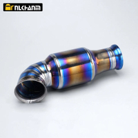 For KTM Duke 250 Duke 390 RC390 Titanium Motorcycle Exhaust Middle Pipe Escape Moto Catalyst Tube New Condition Decat Pipe