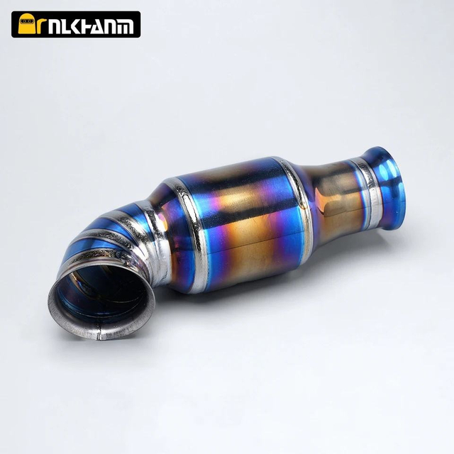 For KTM Duke 250 Duke 390 RC390 Titanium Motorcycle Exhaust Middle Pipe Escape Moto Catalyst Tube New Condition Decat Pipe