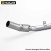 Kove 800X Adventure RALLY Pro 2023-24 Titanium Alloy Motorcycle Exhaust Escape New Front Link Pipe Fit Original Muffler