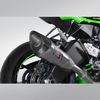 Motorcycle exhaust system modification mid link Yoshimura R11 for Kawasak ZX-6R