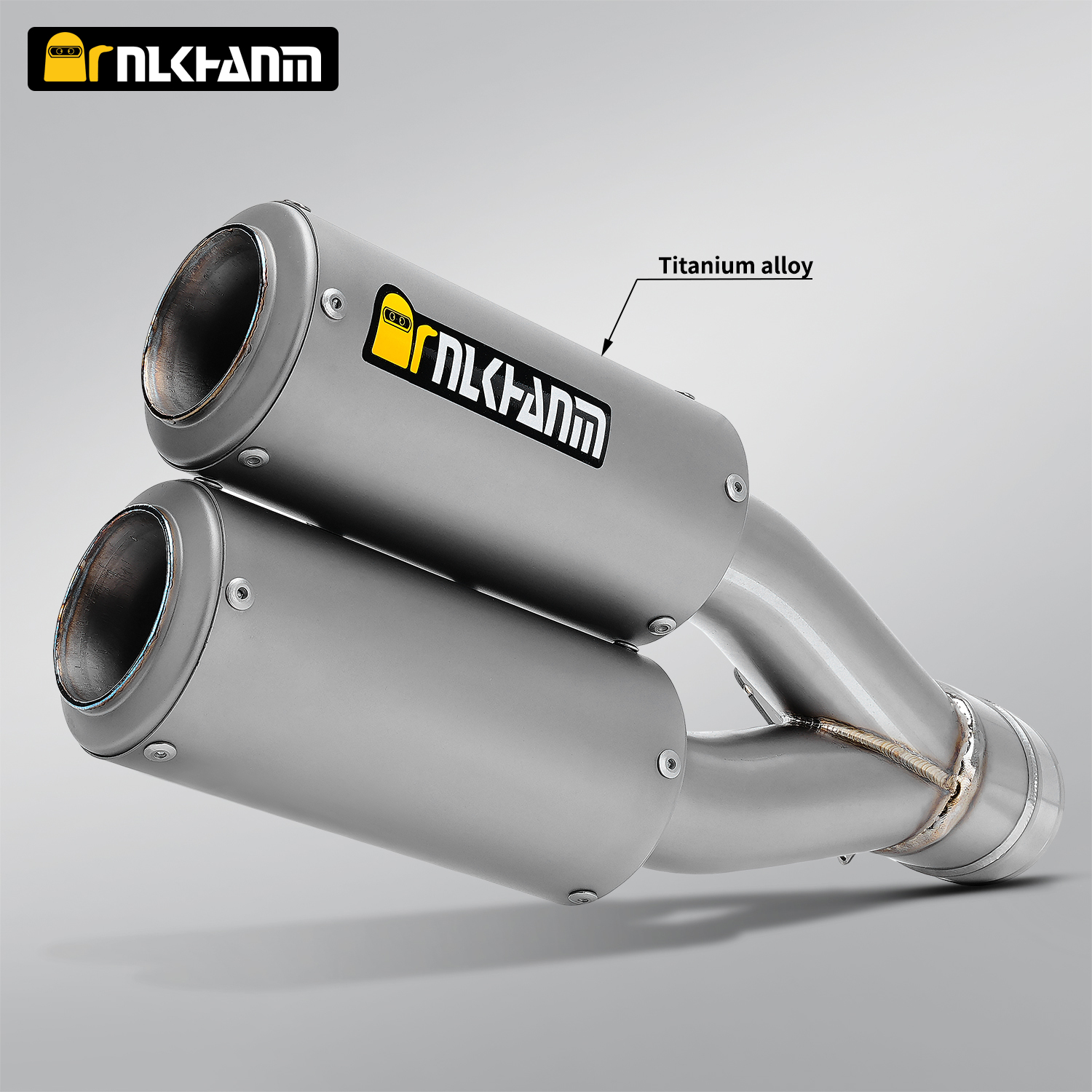 CBR650 CB650 Motorcycle Exhaust System Full Section Titanium Alloy Modification for CBR650 CB650 2014-2024