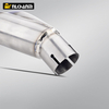 NlkHanm Titanium Alloy Honeycomb Forged Motorcycle Exhaust Kit slip on Racing Line Escape Moto Modified for Kawasaki Z900