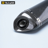 250mm Universal AK Motorcycle Exhaust System Modification Full Carbon Fiber DB Killer Z900 Ninja400 650 R6 GSX250 New Steel