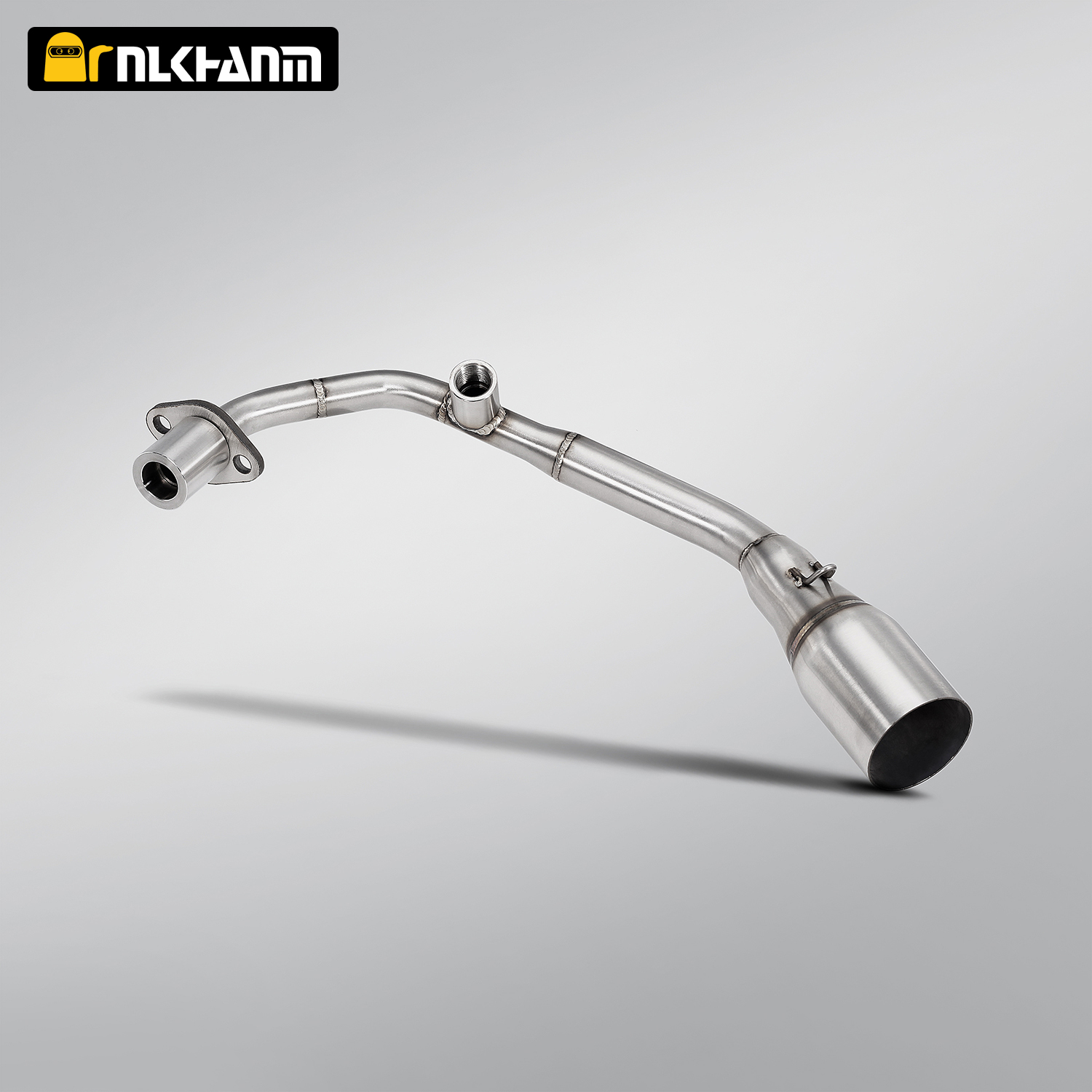 Full Exhaust System Motorcycle Exhaust Muffler Modified Pipe Connection Middle Tube Link a for Vespa 150 Sprint Primavera
