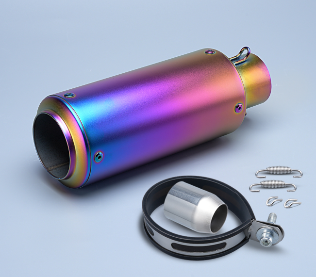 Universal 51mm 60mm Motorcycle Exhaust Pipe Motorcycle for YZF R6 R15 R3 MT07 ZX6r Z800 Z900 MT09 FZ09 Z400