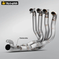 Kawasak Ninja H2 H2R Titanium Alloy Exhaust System Full Section and Carbon Modification for 2015-2023 Models