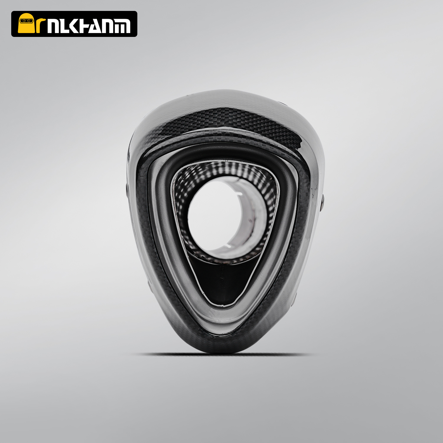 60mm Motorcycle Exhaust System Modification AK Carbon Fiber Cover Escape Muffler for BMW S1000R S1000RR