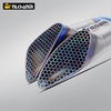 51/60mm Universal Titanium Alloy Escape Muffler Motorcycles New NH Gemini Full Modified Exhaust System ZX10R S1000 R1 R6 GSX1300