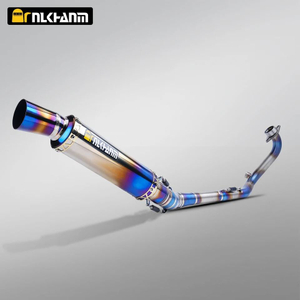 Yama Y15ZR NlkHanm Titanium Alloy Full Section Exhaust System New Condition Motorcycle Muffler Modification