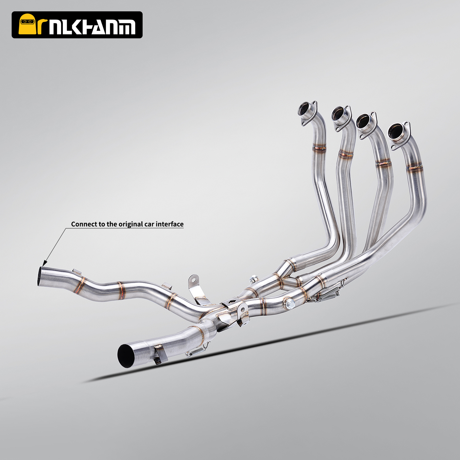 For Hayabusa1300 GSX1300R GEN 3 Stainless Steel Exhaust System of 2021-2024 Motorcycle in the Front and Middle Section