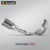 CBR650 CB650 Motorcycle Exhaust System Full Section Titanium Alloy Modification for CBR650 CB650 2014-2024