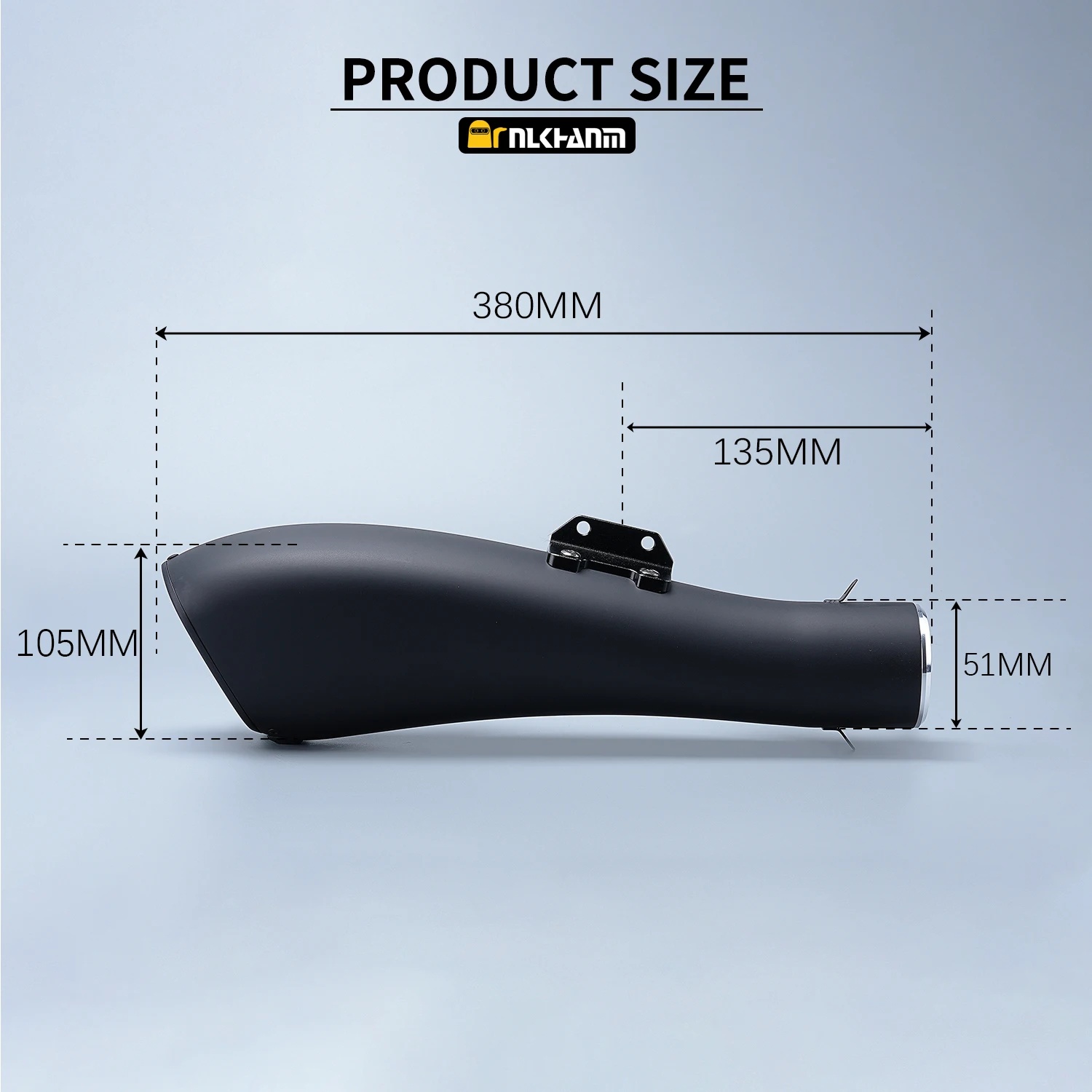 exhaust pipe muffler
